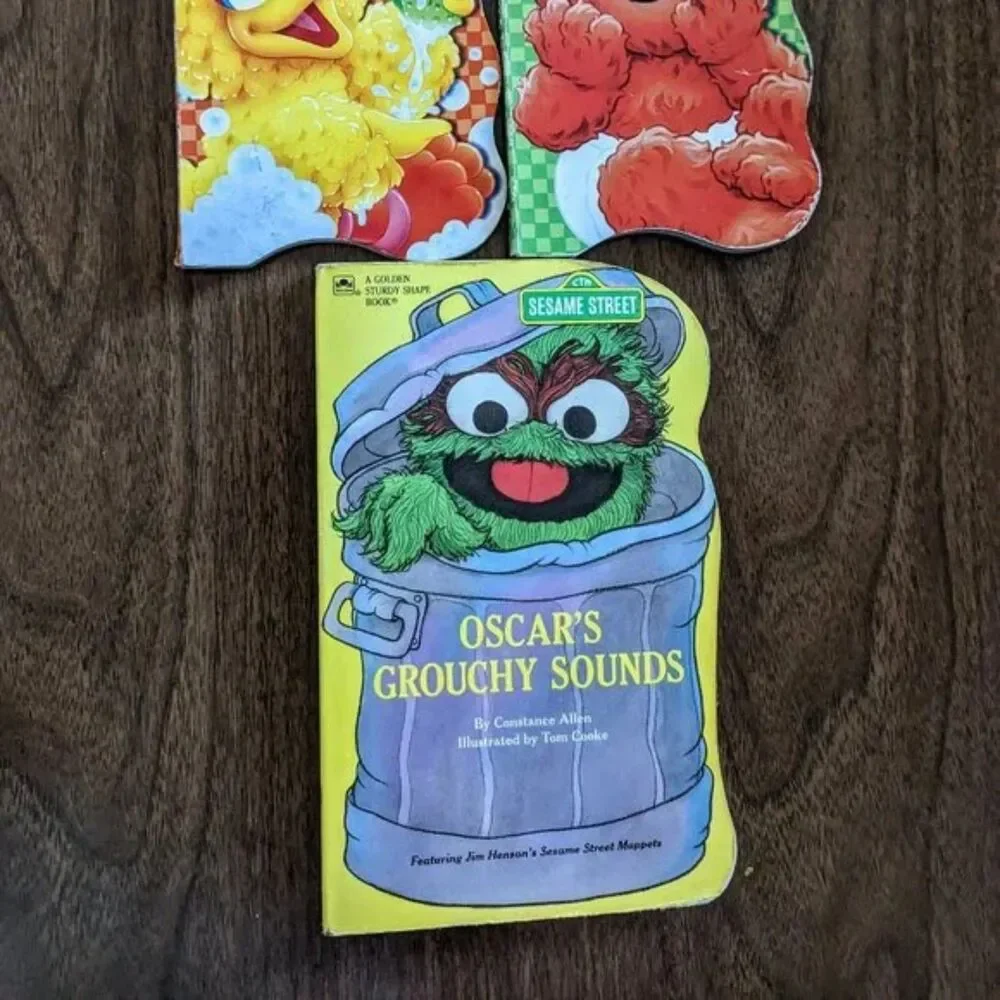 Sesame Street Bundle of 3 children's board books
